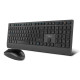 NOX NXLITEDUOSP teclado Ratón incluido Hogar RF Wireless + Bluetooth QWERTY Español Negro
